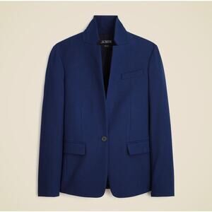 J.Crew Size 0P "Regent" Navy Women’s Wool Blazer Lined Retail $198 Style: B0327